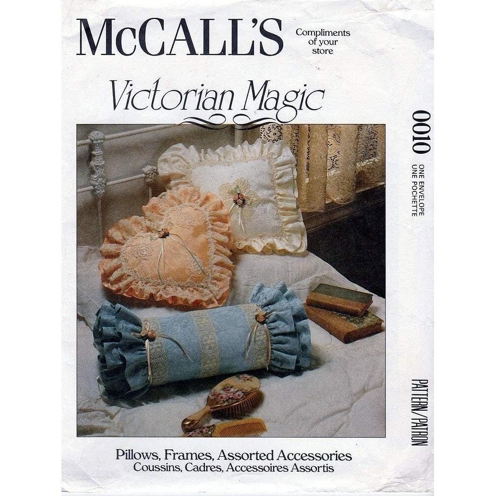 McCalls 0010 Victorian Magic Pattern For Homeβ Decor Accessories